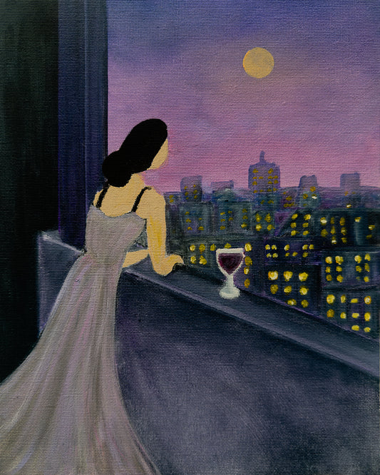 Between Chapters - Original Framed Art