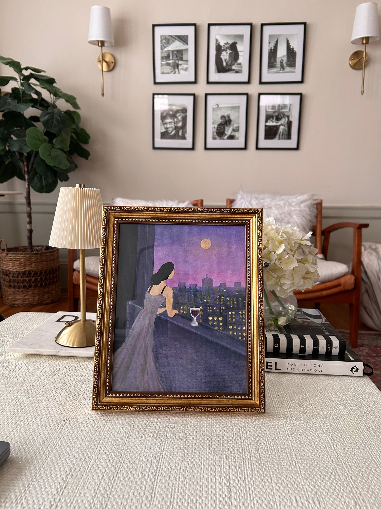 Between Chapters - Original Framed Art