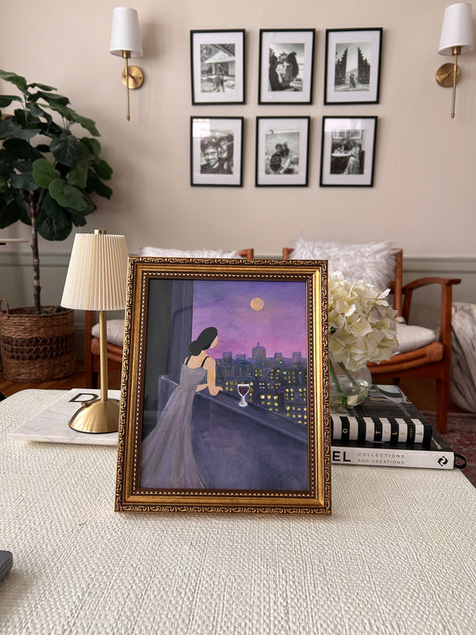 Between Chapters - Original Framed Art