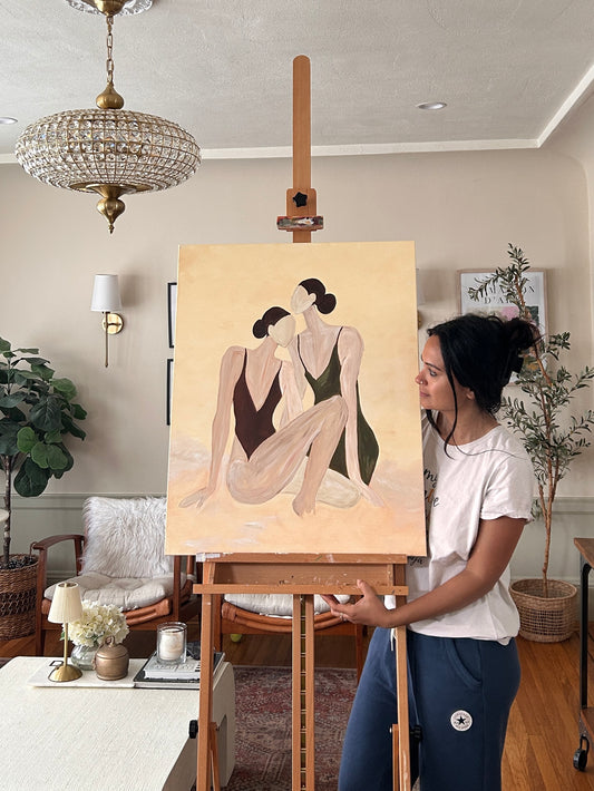 Between Us - Original Art