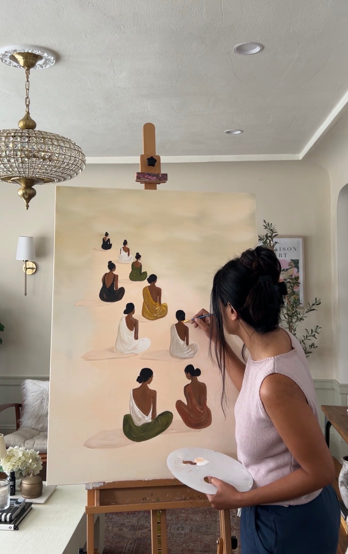 Women Before Me  - Original Art