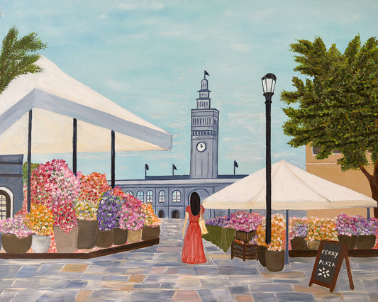 Saturday at the Ferry Building  - Original Art