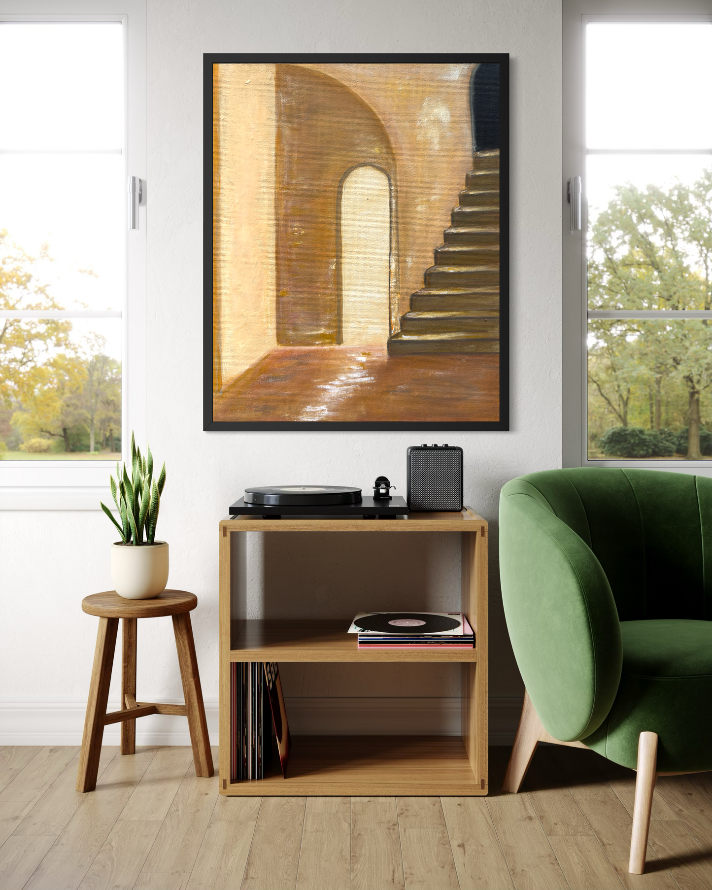 Quiet Passage - Original Framed Art