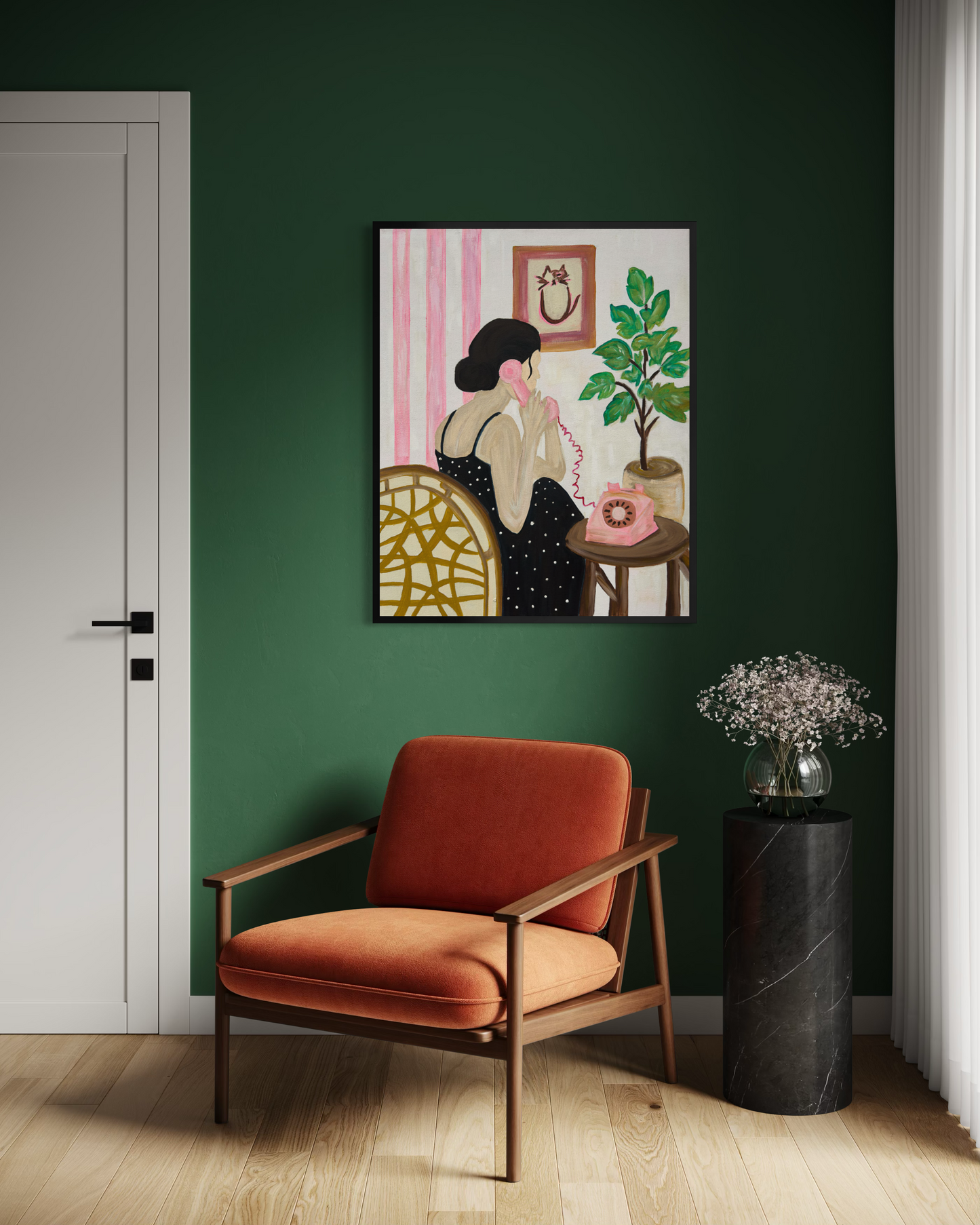 Long Distance - Original Framed Art
