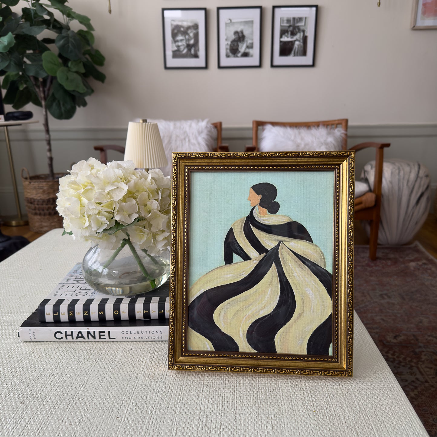 Ivory Tide - Original Framed Art